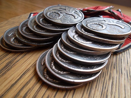 German-WW2-Medals---Blood-Order-Medal-And-Pin-Button
